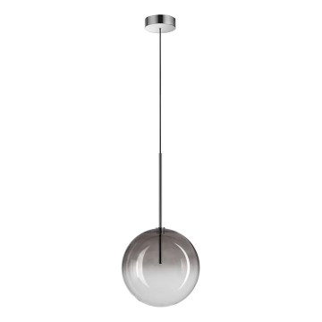 Ideal Lux - LED luster na sajli EQUINOXE 1xG4/2W/230V pr. 25 cm sjajni krom/dimno