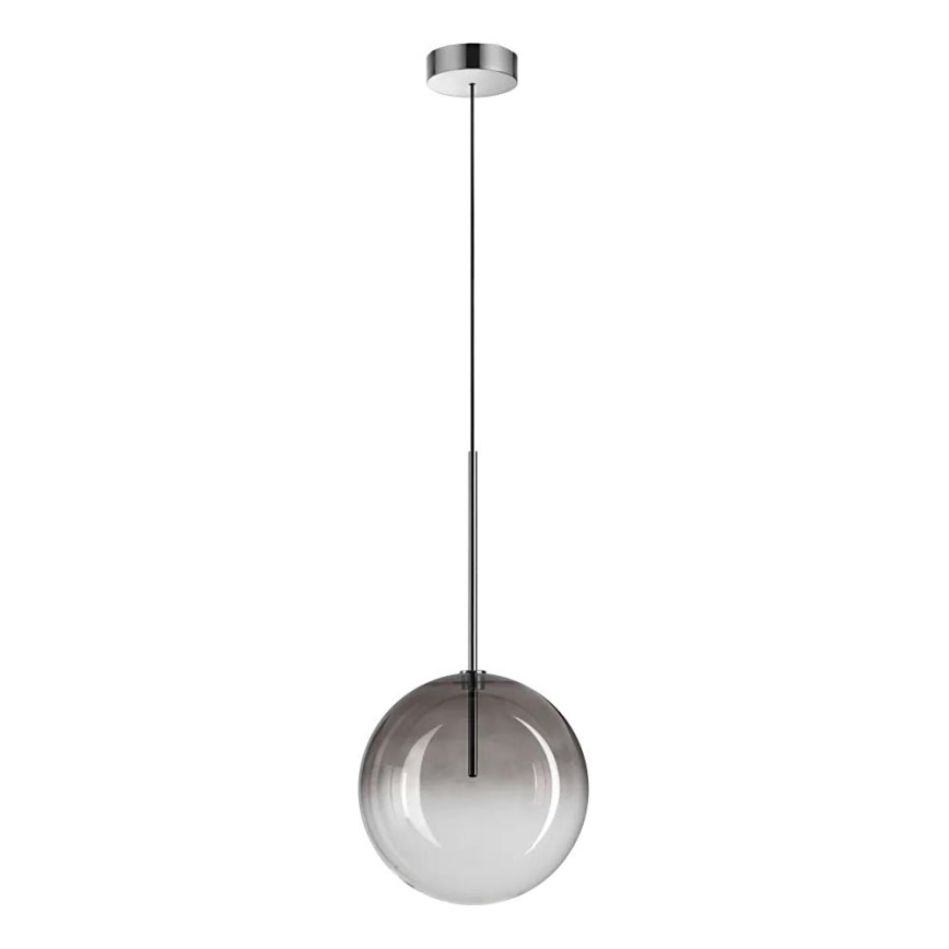 Ideal Lux - LED luster na sajli EQUINOXE 1xG4/2W/230V pr. 25 cm sjajni krom/dimno