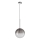 Ideal Lux - LED luster na sajli EQUINOXE 1xG4/2W/230V pr. 25 cm sjajni krom/dimno