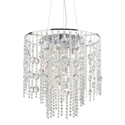 Ideal Lux - LED luster na sajli EVASIONE 10xG9/3W/230V pr. 51 cm sjajni krom