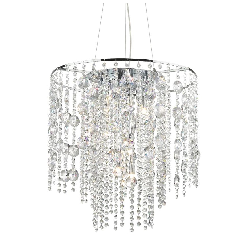 Ideal Lux - LED luster na sajli EVASIONE 10xG9/3W/230V pr. 51 cm sjajni krom