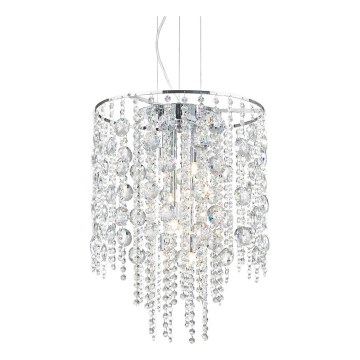 Ideal Lux - LED luster na sajli EVASIONE 8xG9/3W/230V pr. 41 cm sjajni krom