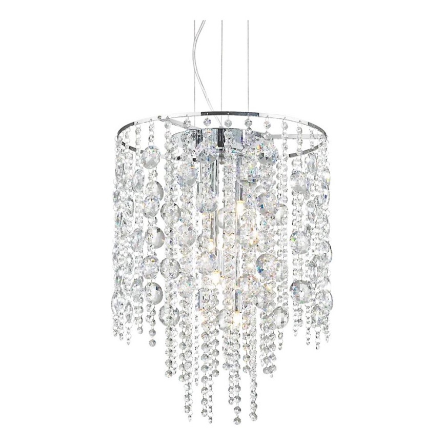 Ideal Lux - LED luster na sajli EVASIONE 8xG9/3W/230V pr. 41 cm sjajni krom