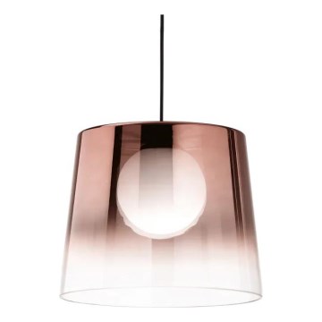 Ideal Lux - LED luster na sajli FADE 1xG9/3W/230V pr. 27,3 cm bakreno/dimno