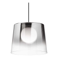 Ideal Lux - LED luster na sajli FADE 1xG9/3W/230V pr. 27,3 cm sivo/dimno