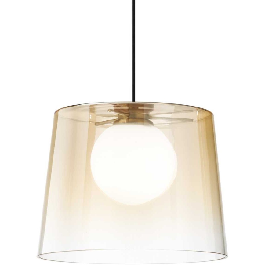 Ideal Lux - LED luster na sajli FADE 1xG9/3W/230V pr. 27,3 cm zlatna/dimno