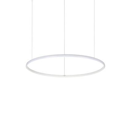 Ideal Lux - LED luster na sajli HULAHOOP LED/28W/230V 3000K pr. 61 cm CRI 90 bela