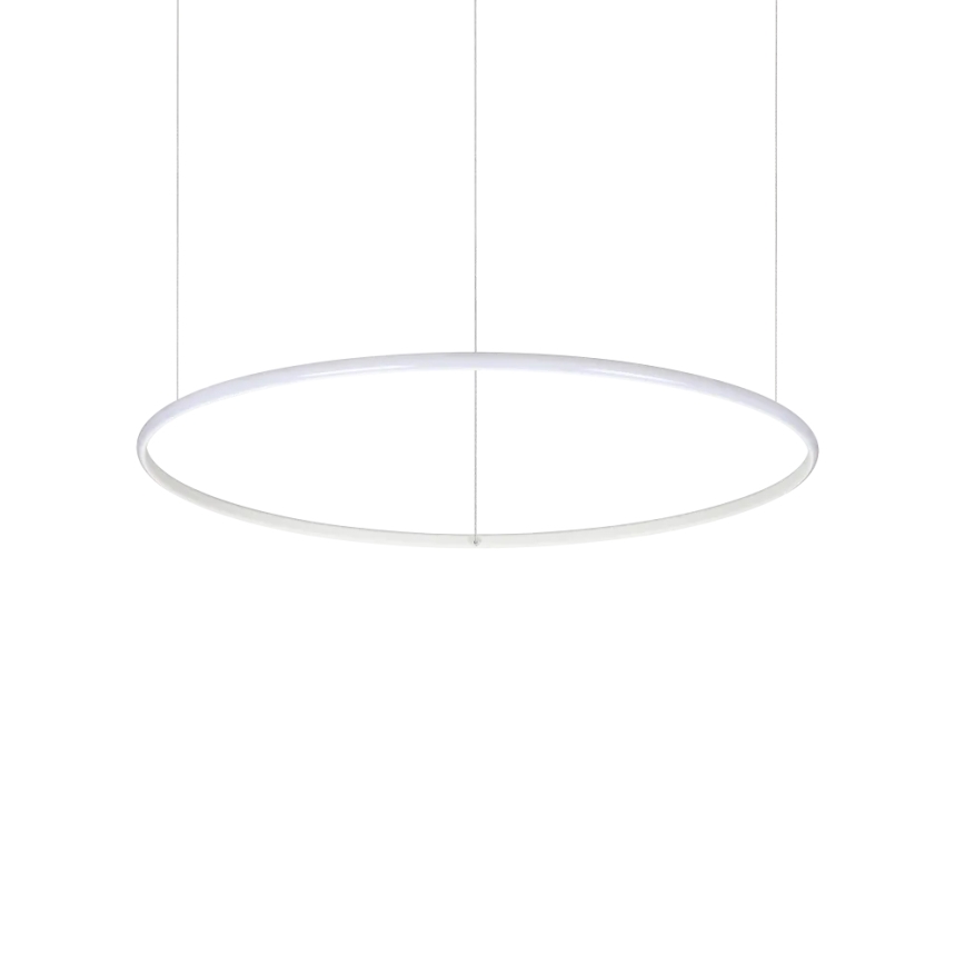 Ideal Lux - LED luster na sajli HULAHOOP LED/39W/230V 3000K pr. 81,5 cm CRI 90 bela