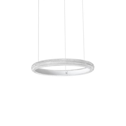 Ideal Lux - LED luster na sajli MIRACLE LED/25W/230V pr. 40 cm CRI 90 mat krom