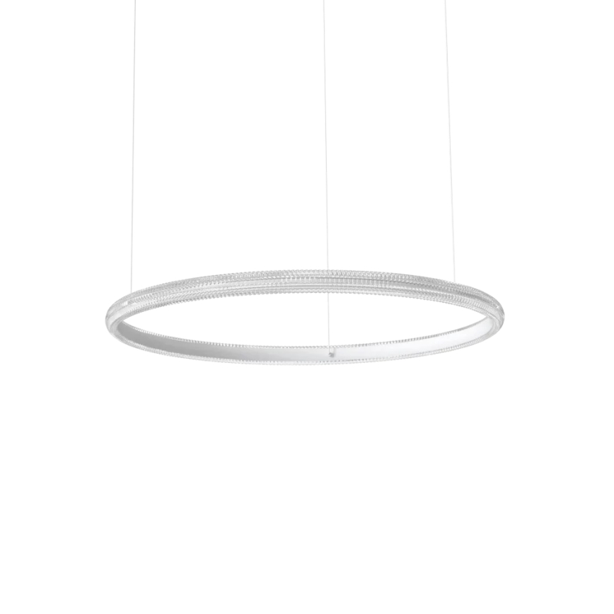 Ideal Lux - LED luster na sajli MIRACLE LED/45W/230V pr. 80 cm CRI 90 mat krom