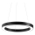 Ideal Lux - LED luster na sajli ORACLE LED/28W/230V 3000K pr. 50 cm CRI 90 crno