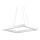 Ideal Lux - LED luster na sajli ORACLE LED/39W/230V 3000K 60x60 cm bela