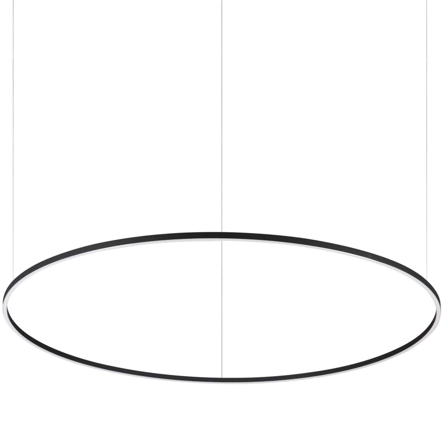 Ideal Lux - LED luster na sajli ORACLE LED/89W/230V 3000K pr. 150 cm crno