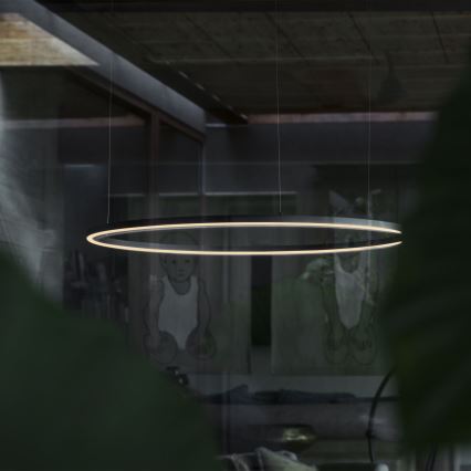 Ideal Lux - LED luster na sajli ORACLE LED/89W/230V 3000K pr. 150 cm crno
