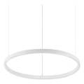 Ideal Lux - LED luster na sajli ORACLE SLIM LED/29W/230V 2700K pr. 50 cm bela