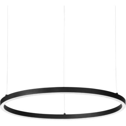 Ideal Lux - LED luster na sajli ORACLE SLIM LED/29W/230V 2700K pr. 50 cm crno