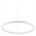 Ideal Lux - LED luster na sajli ORACLE SLIM LED/32W/230V 4000K pr. 50 cm bela