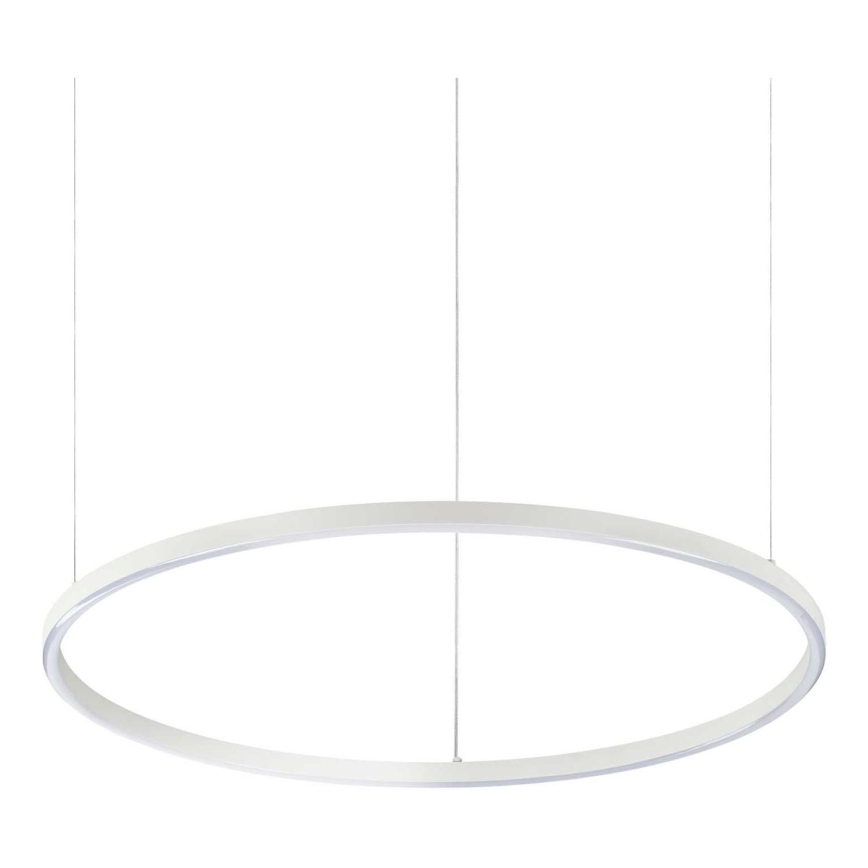 Ideal Lux - LED luster na sajli ORACLE SLIM LED/38W/230V 3000K pr. 70 cm bela