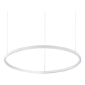Ideal Lux - LED luster na sajli ORACLE SLIM LED/38W/230V 4000K pr. 70 cm bela