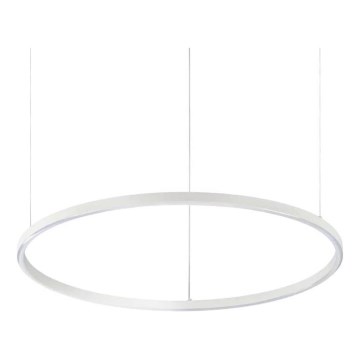 Ideal Lux - LED luster na sajli ORACLE SLIM LED/38W/230V 4000K pr. 70 cm bela