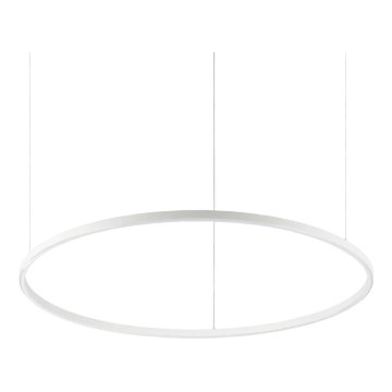 Ideal Lux - LED luster na sajli ORACLE SLIM LED/53W/230V 2700K pr. 90 cm bela