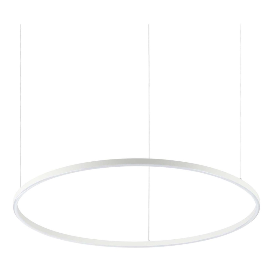Ideal Lux - LED luster na sajli ORACLE SLIM LED/55W/230V 4000K pr. 90 cm bela