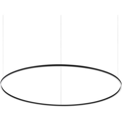 Ideal Lux - LED luster na sajli ORACLE SLIM LED/83W/230V 2700K pr. 150 cm crno