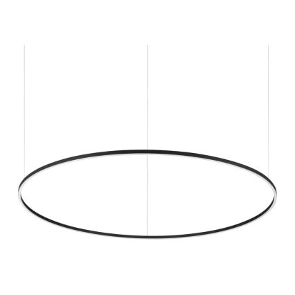 Ideal Lux - LED luster na sajli ORACLE SLIM LED/89W/230V 4000K pr. 150 cm crno