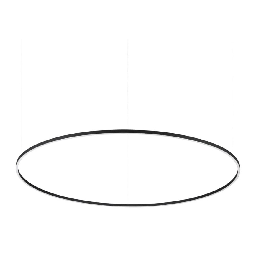 Ideal Lux - LED luster na sajli ORACLE SLIM LED/89W/230V 4000K pr. 150 cm crno