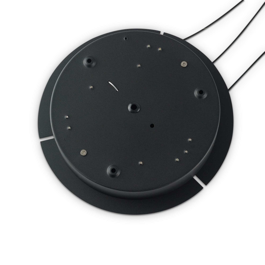 Ideal Lux - LED luster na sajli OZ LED/52W/230V pr. 80 cm CRI 90 crno