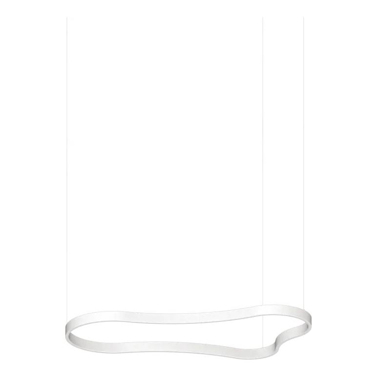 Ideal Lux - LED luster na sajli WAVES LED/45W/230V CRI 90 bela