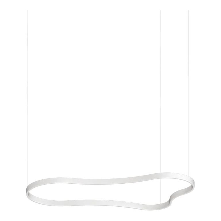 Ideal Lux - LED luster na sajli WAVES LED/54W/230V CRI 90 bela