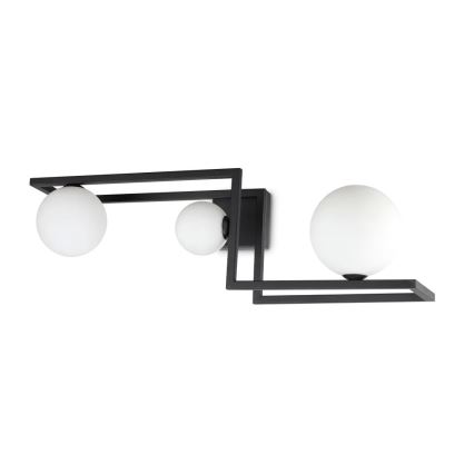 Ideal Lux - LED Nadgradni luster ANGOLO 3xG9/3W/230V crno
