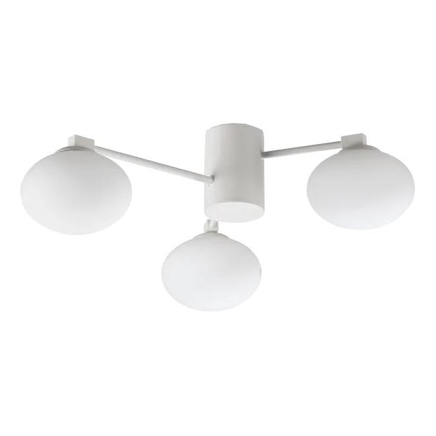 Ideal Lux - LED Nadgradni luster HERMES 3xG9/3W/230V pr. 60 cm bela