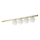 Ideal Lux - LED Plafonjera BINOMIO 4xG9/3W/230V zlatna