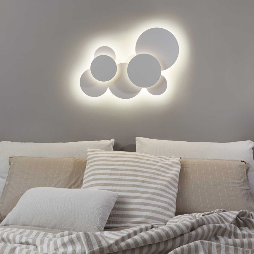 Ideal Lux - LED Plafonjera CLOUD LED/46W/230V CRI 90 bela