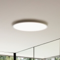 Ideal Lux - LED Plafonjera FLY LED/68W/230V 2700K pr. 90 cm CRI 90 IP40 bela