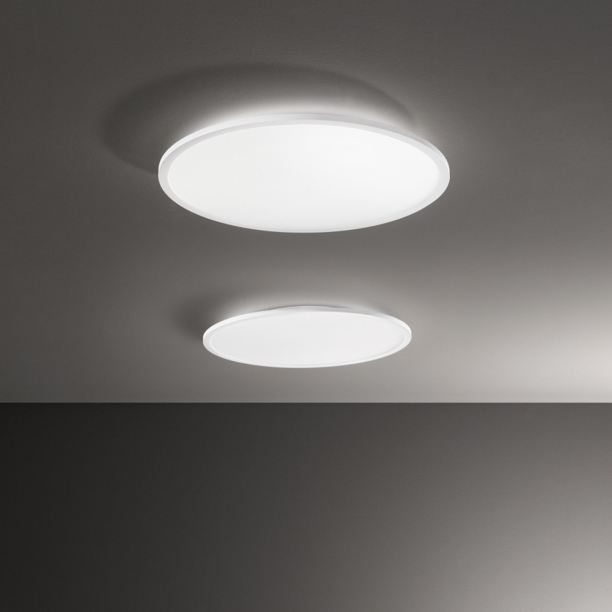 Ideal Lux - LED Plafonjera FLY LED/68W/230V 3000K pr. 90 cm CRI 90 IP40 bela