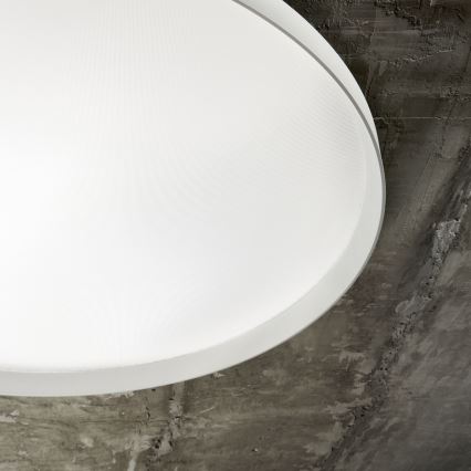 Ideal Lux - LED Plafonjera FLY LED/68W/230V 3000K pr. 90 cm CRI 90 IP40 bela