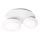 Ideal Lux - LED Plafonjera NINFEA 2xGX53/9W/230V bela