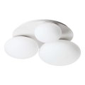 Ideal Lux - LED Plafonjera NINFEA 3xGX53/9W/230V bela