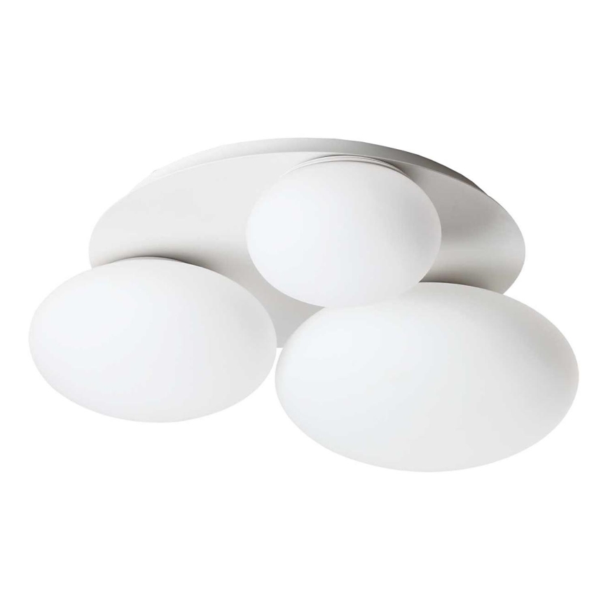Ideal Lux - LED Plafonjera NINFEA 3xGX53/9W/230V bela