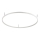 Ideal Lux - LED Plafonjera ORACLE S LED/53W/230V 2700K pr. 90 cm bela