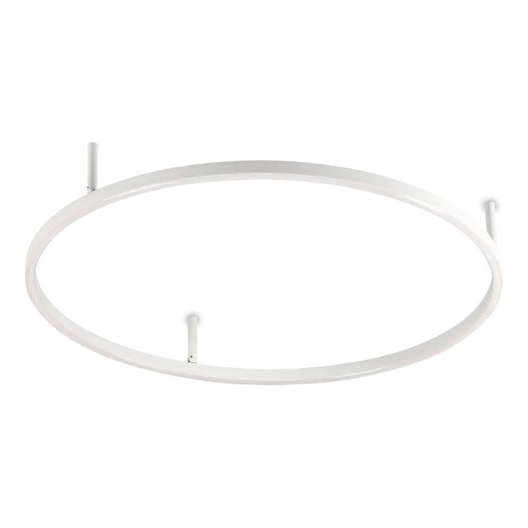 Ideal Lux - LED Plafonjera ORACLE SLIM LED/37W/230V 2700K pr. 70 cm bela