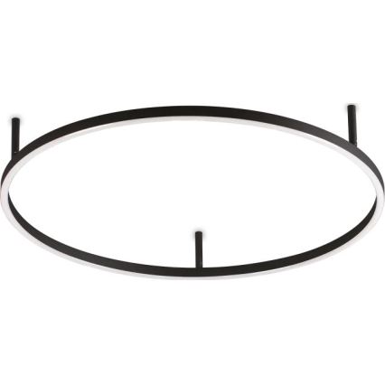 Ideal Lux - LED Plafonjera ORACLE SLIM LED/37W/230V 2700K pr. 70 cm crno