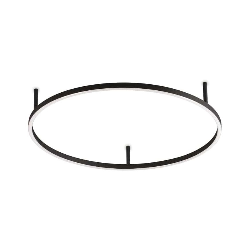 Ideal Lux - LED Plafonjera ORACLE SLIM LED/38W/230V 3000K pr. 70 cm crno