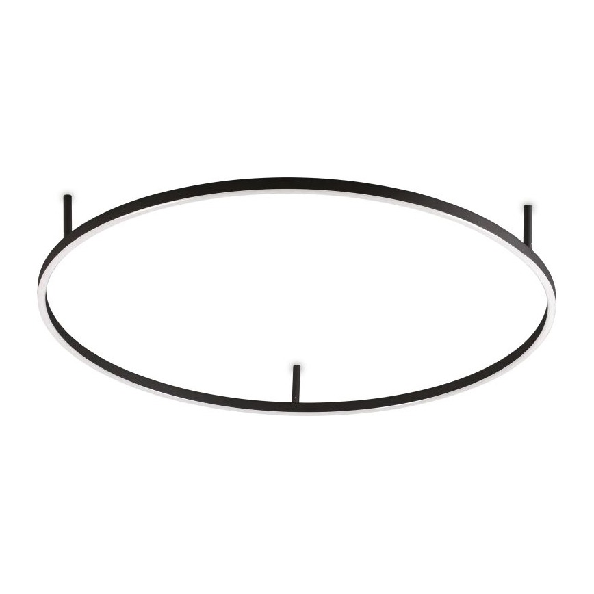 Ideal Lux - LED Plafonjera ORACLE SLIM LED/53W/230V 4000K pr. 90 cm crno