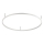 Ideal Lux - LED Plafonjera ORACLE SLIM LED/55W/230V 3000K pr. 90 cm bela