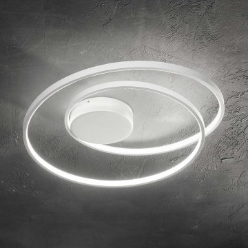 Ideal Lux - LED Plafonjera OZ LED/47W/230V pr. 60 cm CRI 90 bela