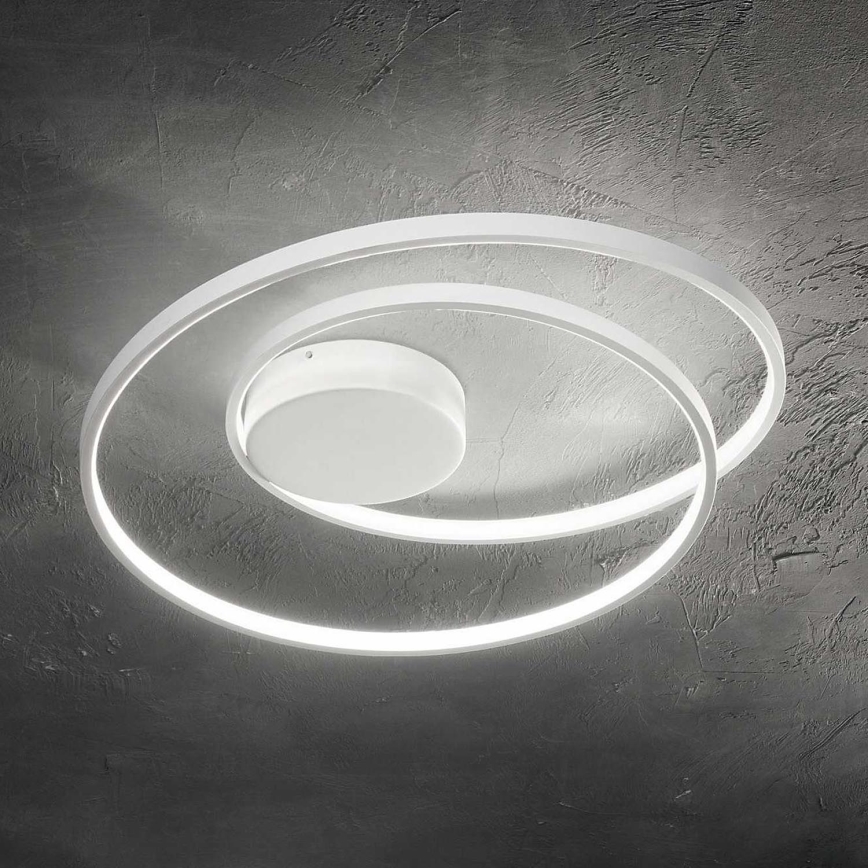 Ideal Lux - LED Plafonjera OZ LED/47W/230V pr. 60 cm CRI 90 bela